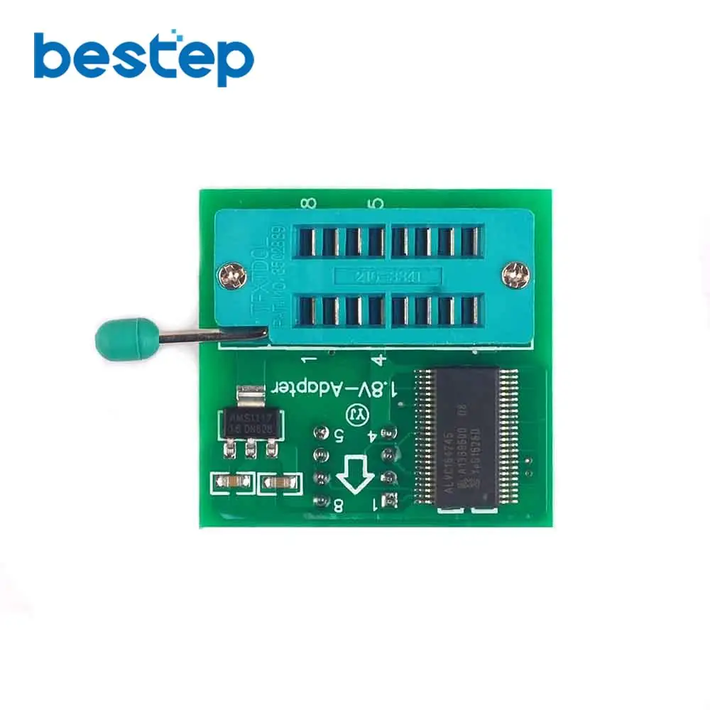 Адаптер 1,8 в для Iphone или материнской платы 1,8 в SPI Flash SOP8 DIP8 W25 MX25 используется для программистов TL866CS TL866A EZP2010 EZP2013 CH341