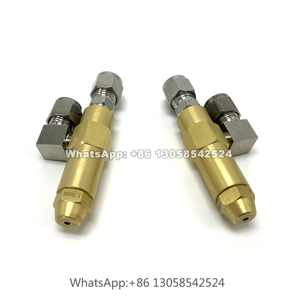 Delavan Waste Burner Oil Nozzle Siphon Fuel Injector Air Atomizing Heavy Burning | Дом и сад