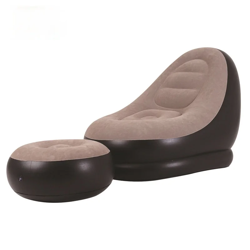 저렴한 침대 어린이 캠핑 대합 조개 껍질 의자 침대 침대 낚시 의자 크리 에이 티브 휴대용 접는 게으른 풍선 소파 레저 오후 의자