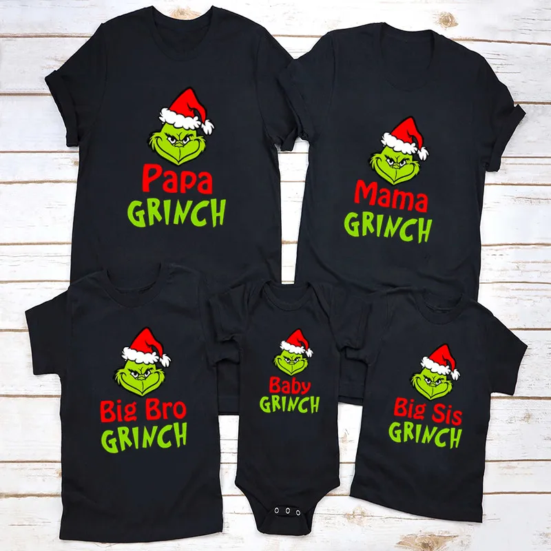 

Matching Christmas Pajamas for Family, Funny Holiday Cute Let It Snow Print Tops and Plaid Pants Xmas Sleepwear Pjs Set