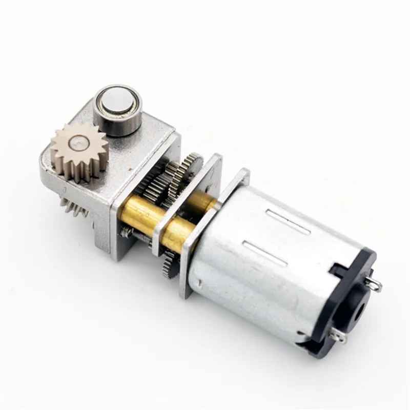 DC 12V микро скоростной мотор редуктор N20 мини металлический 10RPM Электрический для