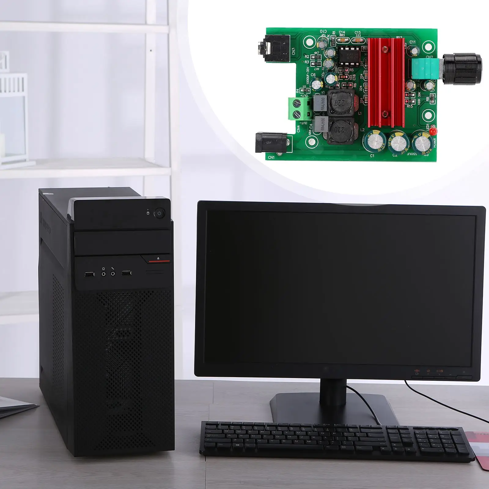 Плата усилителя мощности плата цифрового стереоусилителя высокой моноканальная