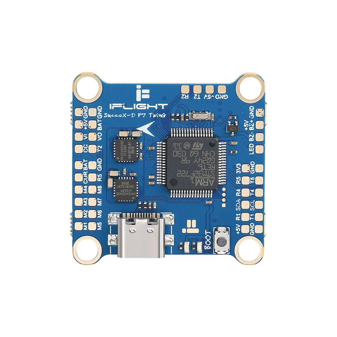 IFlight sucex D F7 TwinG Stack с контроллером полета TwinG/sucex 50A 2 6S BLHeli_32 4 в 1 ESC для системы HD