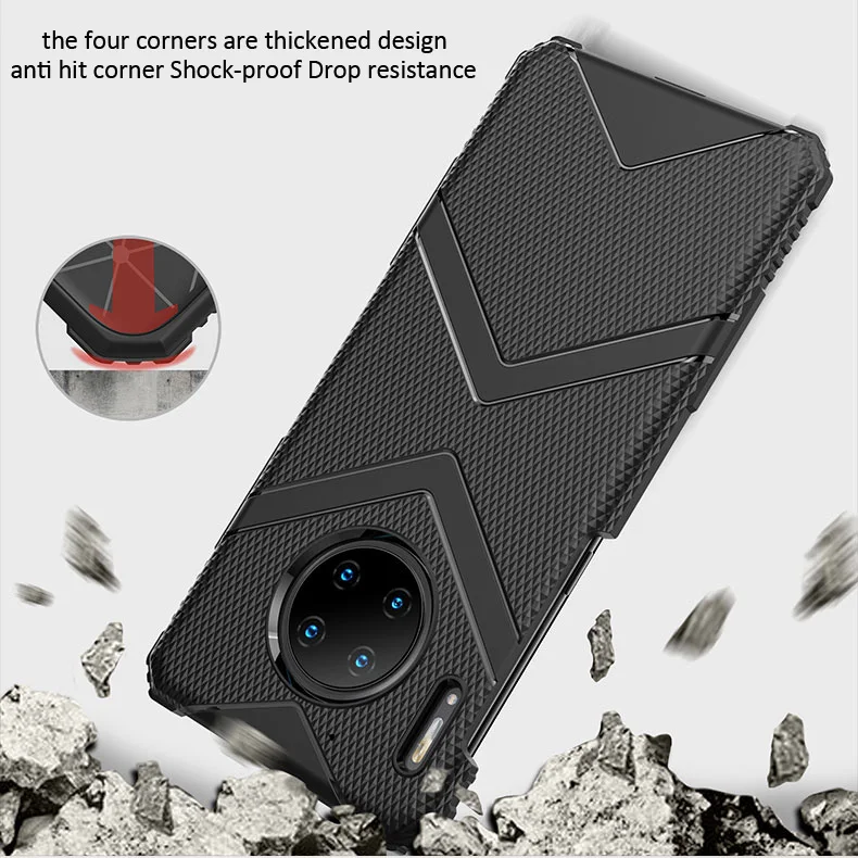 Прочный защитный чехол в стиле милитари для Huawei Mate 30 Pro противоударный с защитой
