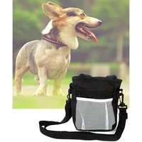 dog food bag carrier pet toy pouch hands free training large capacity portable outdoor travel snack waist bag bucket pet product