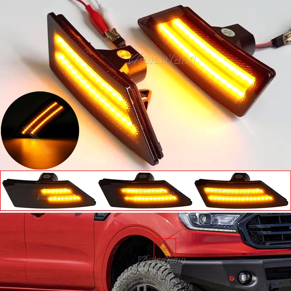 

2 шт., светодиодные габаритные огни для Ford Ranger XL XLT 2019-2020