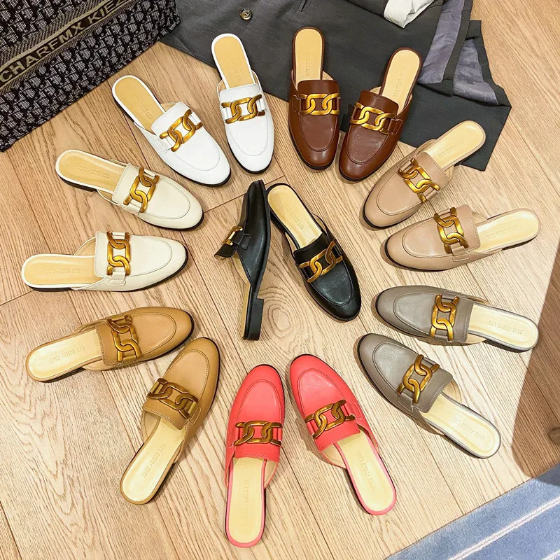 

Туфли Muller женские, без каблука, без каблука, летние сандалии и тапки, сетчатые, красные, без каблука, без застежки