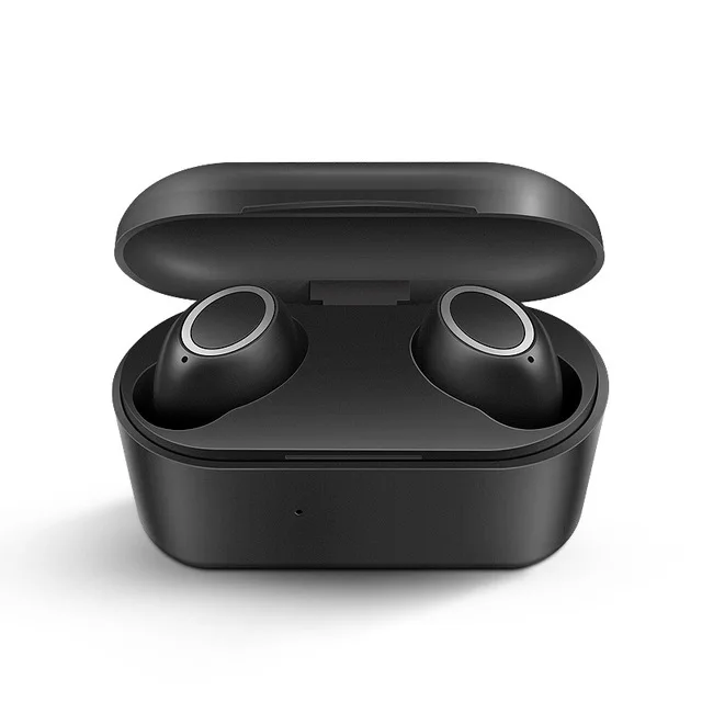 3D стерео звук Bluetooth5.0 наушники Портативный наушники-вкладыши TWS с Беспроводной сенсорный вкладыши с зарядом Чехол Спорт бас Водонепроницаемый гарнитура - Цвет: Красный