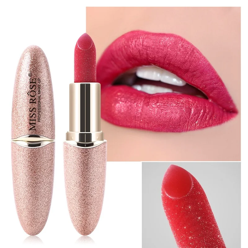 Губная помада макияж Профессиональная Матовая водостойкая стойкий блеск для губ