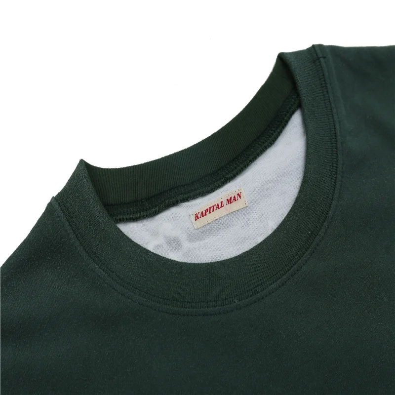 

2021 Summer T-shirt Loose Large Size Stitching Printing Trend T Pure Cotton Short-sleeved Multi-color Comfortable and Versatile