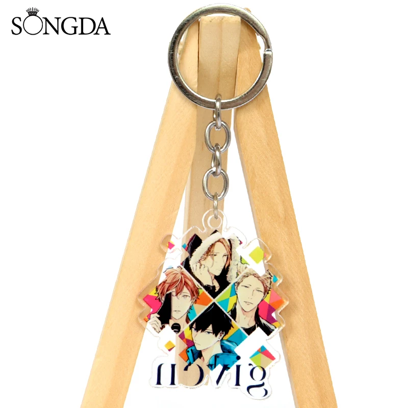 Лидер продаж акриловый брелок для ключей SONGDA с японскими милыми мультяшными