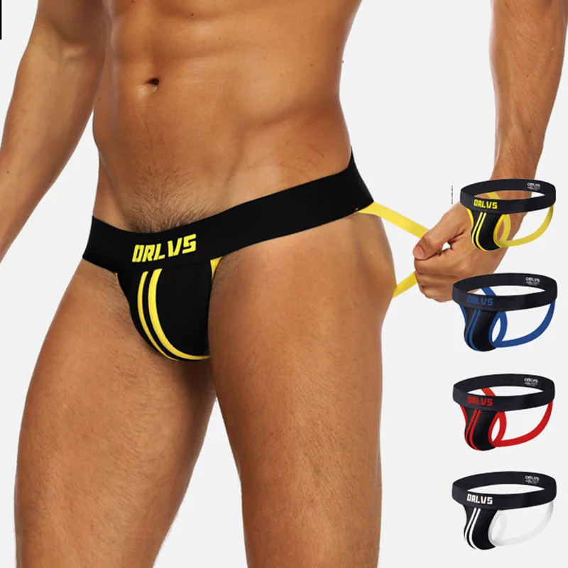 Мужское нижнее белье для геев сексуальное открытая попа стринги Homme Tanga Hombre