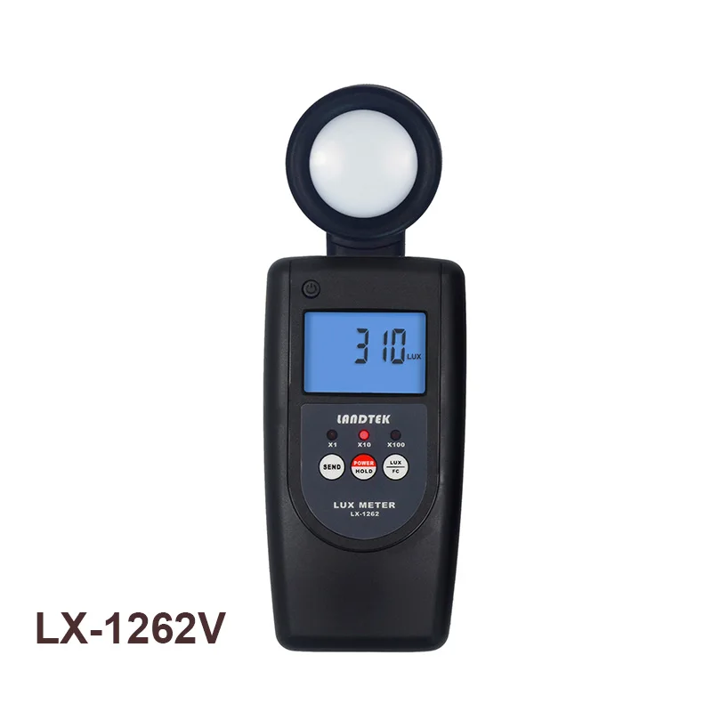 

Digital LX-1262V Lux Meter luminosity Brightness Instrumentation with Split Type Sensor