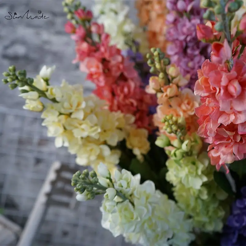 SunMade большой искусственный гиацинт фиолетовый цветок ветка гиацинта свадебный