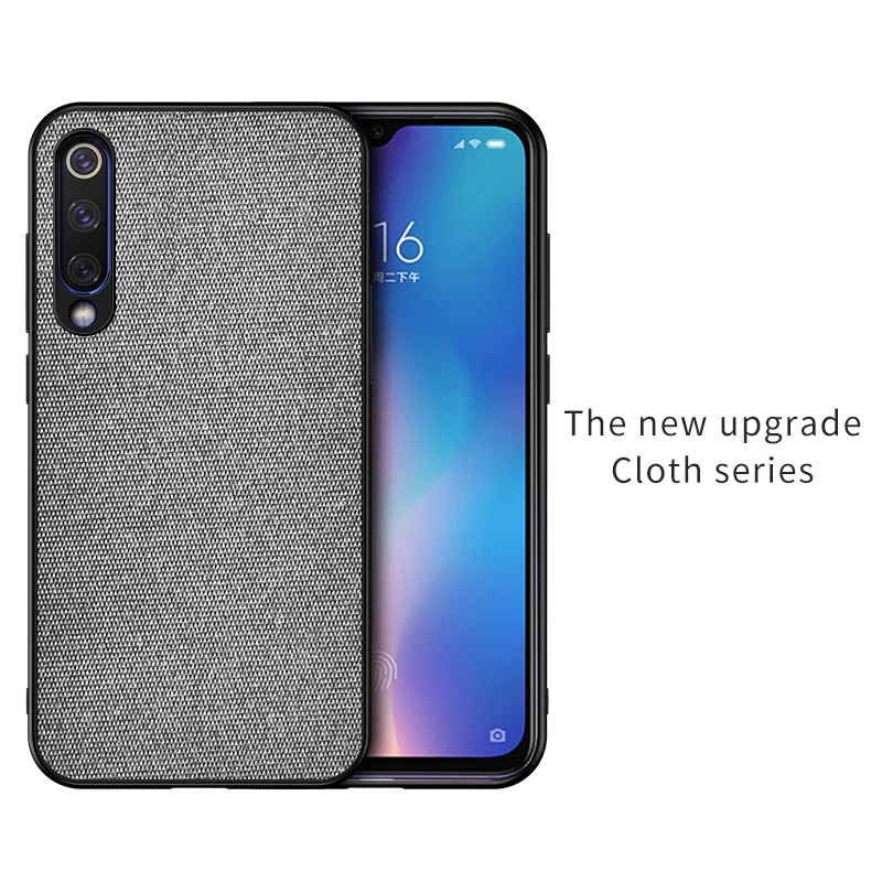 T4 Тканевый чехол для Xiaomi mi 9 SE 9T A3 8 Lite A2 A1 F1 9 lite, тканевая задняя крышка для Xiao mi Red mi Note 8 7 6 Pro 7A 6A S2 чехол s - Цвет: T4