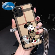 Disney Mickey Donald Duck Luxury Phone Case for IPhone13/13Pro/13Promax/X/XR/XS/XSMAX/11/12Pro/12mini with Stand Lanyard Brand