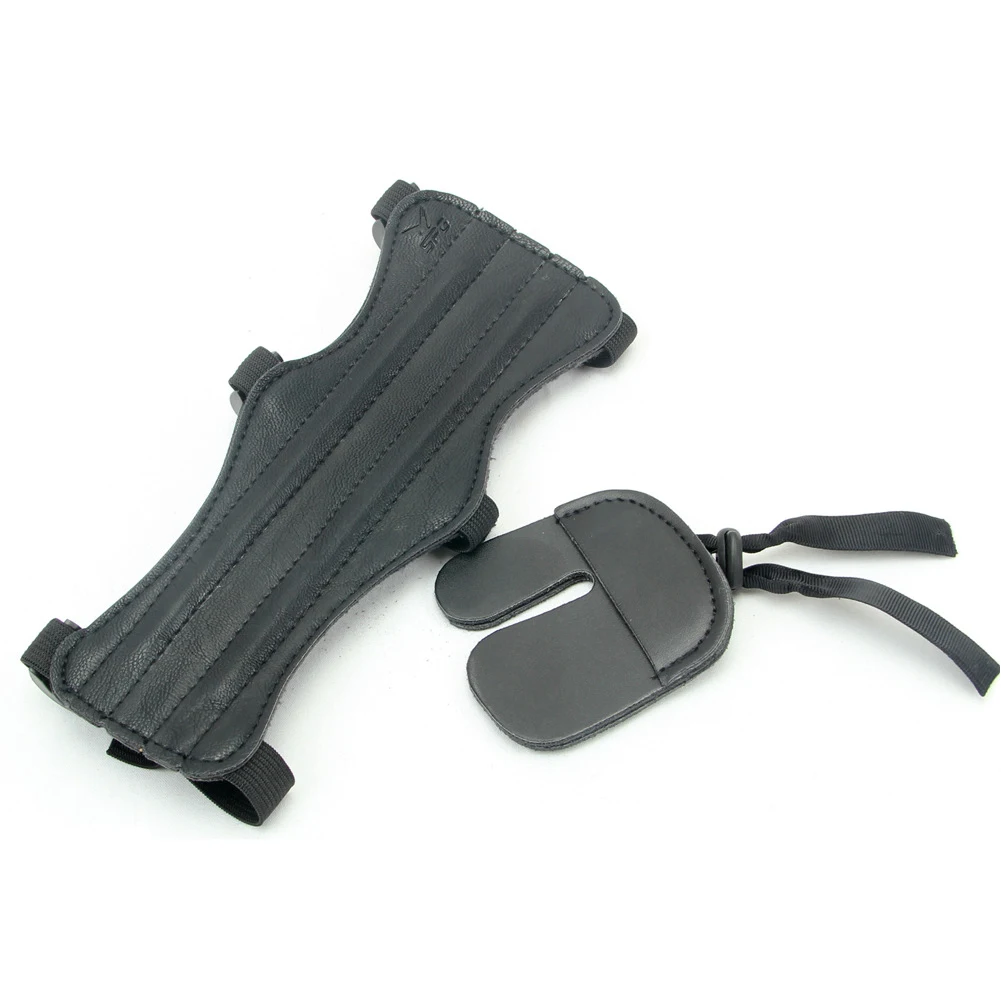 Контейнер для стрел комплект передач из искусственной кожи держатель руки палец