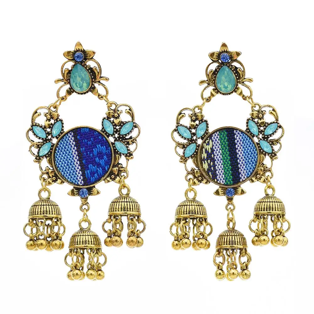 Хрустальные серьги-капельки Ldealway