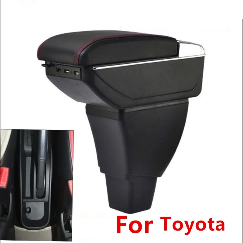 Центральный консольный ящик для хранения Toyota Yaris Vitz Echo 1998-2005 подлокотник