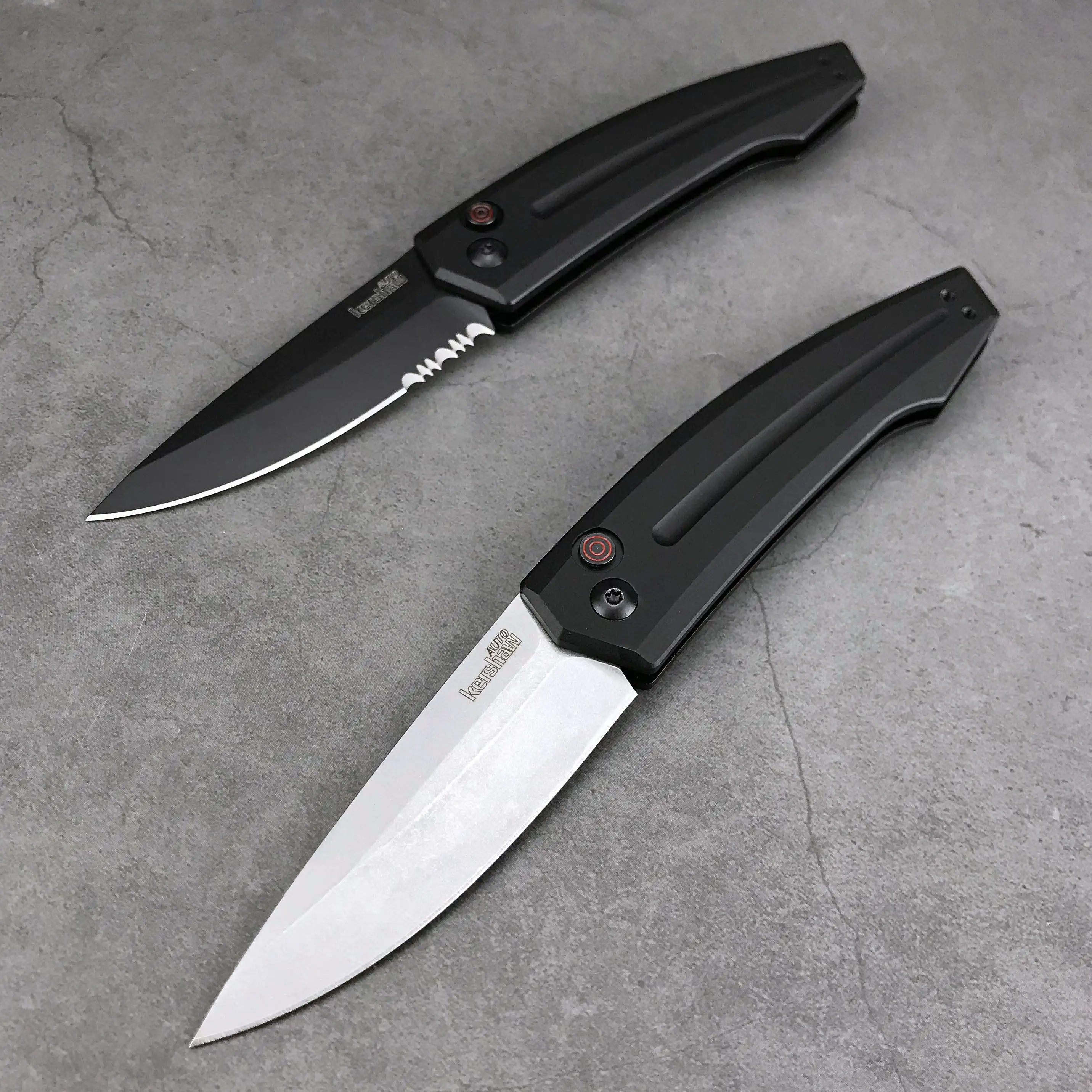 Автоматический складной нож kerшоу 7200 Launch 2 искусственное каменное лезвие 3 4