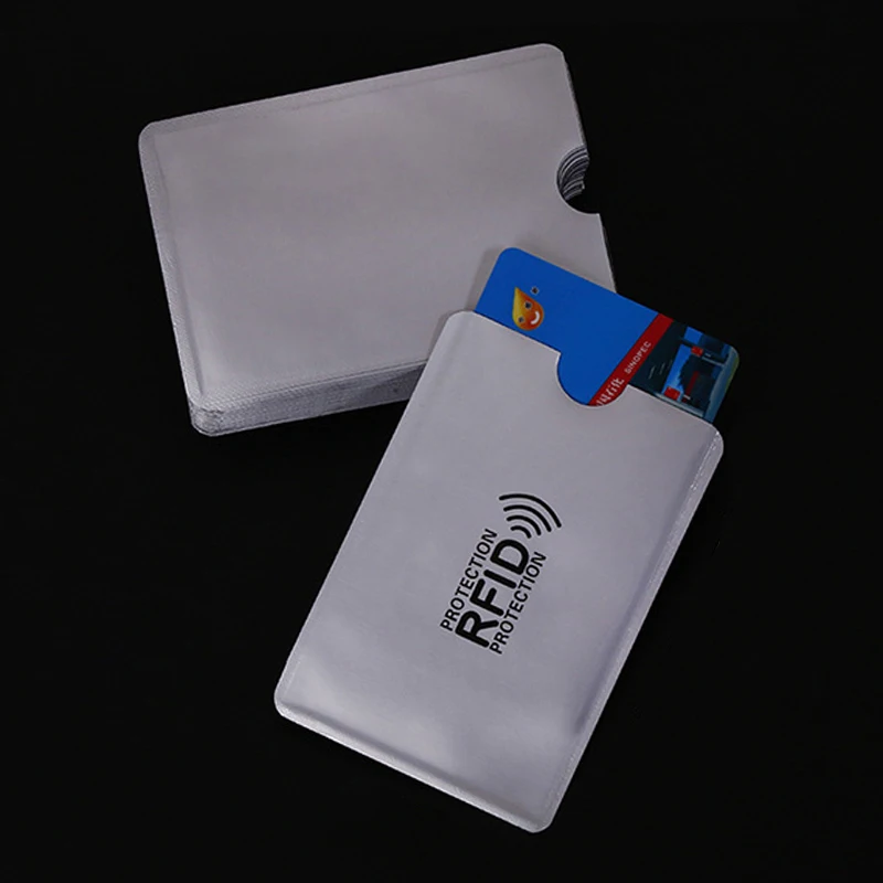 

Чехол для банковских карт, с блокировкой Rfid, 6x9,3 см