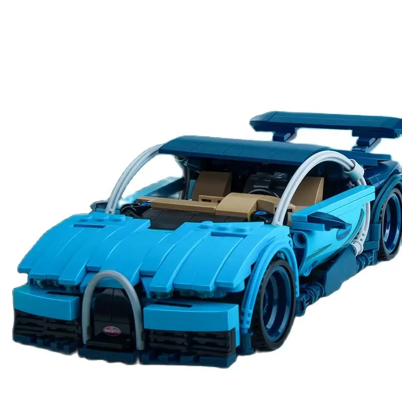 

701602 технологическая серия Jiji Hurricane Warrior спортивный автомобиль головоломка сборка комбинация мелких частиц строительные блоки