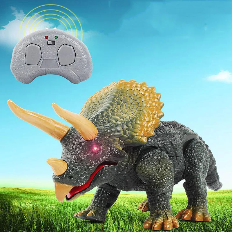 

Creative Remote Control Simulation Triangle Dragon Pet Animal Model Funny Animal Remote Control Dinosaur Children's Toys