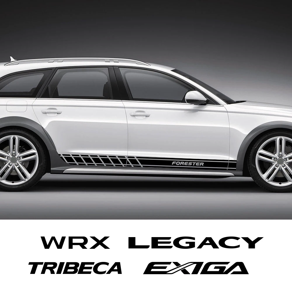 Боковые наклейки на дверь автомобиля аксессуары для Subaru Forester XV Ascent Legacy BRZ Outback WRX