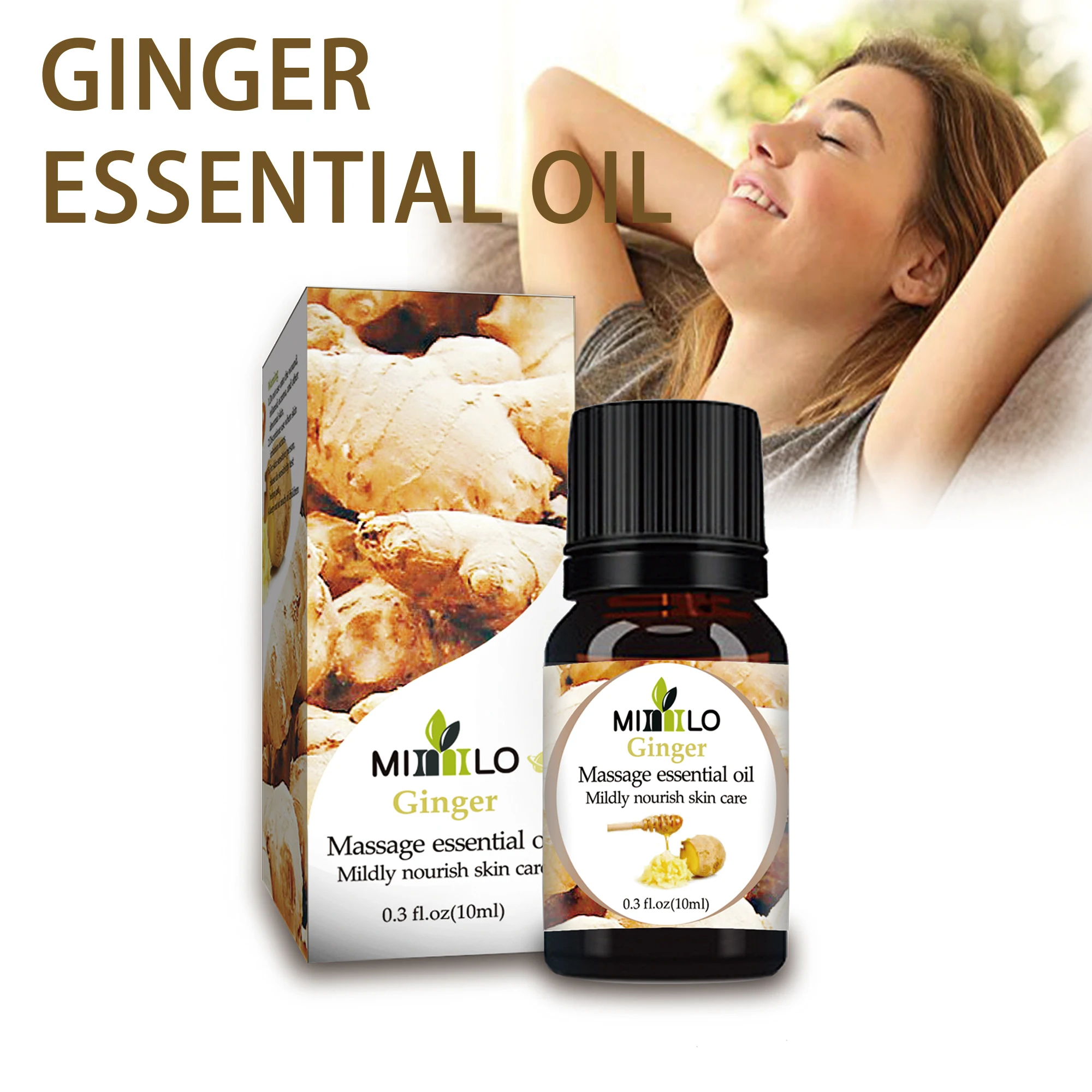100% натуральный лидер продаж чистое растительное эфирное масло имбирное для