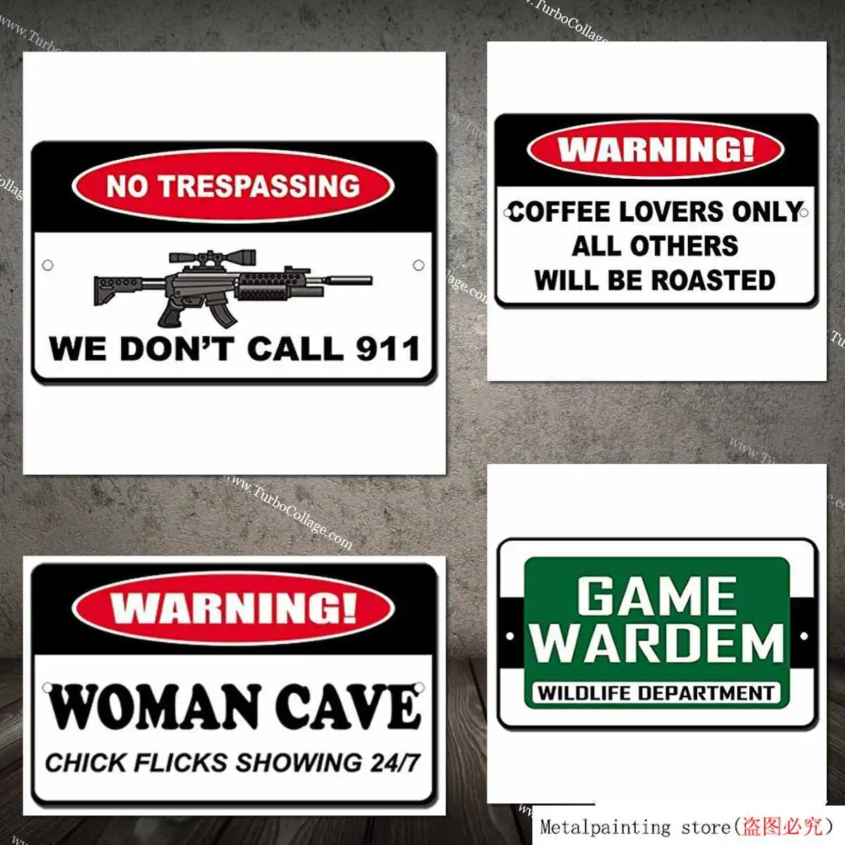 Алюминиевый металлический знак Humor Женская пещера фитили цыпленка новинка