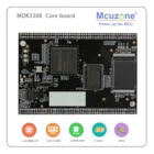 Rockchip RK3308 на основе MDK3308 кодовая плата, четырехъядерный телефон до 1,3 ГГц, 256512 Мб DDR33L 256 Мб NAND 8 ГБ eMMC, AI VA