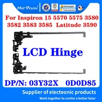 lcd hinge kit left and right for dell inspiron 15 5570 5575 3580 3582 3583 3585 latitude 3590 laptops 03y32x 3y32x 0d0d85 d0d85