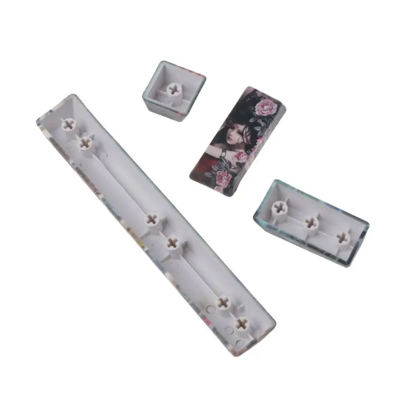 Replace SpaceBar Keycap PBT Five Sides Dye-Subbed Spacebar 6.25U Cherry Profile Space Bar for DIY Mechanical Keyboard |