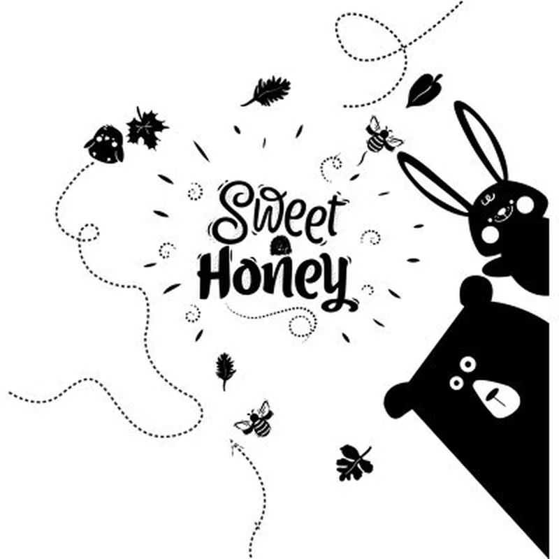 

Милый костюм с рисунком героев из мультфильмов с милым медведем настенные наклейки для детской спальни, для гостинной фоновые украшения до...