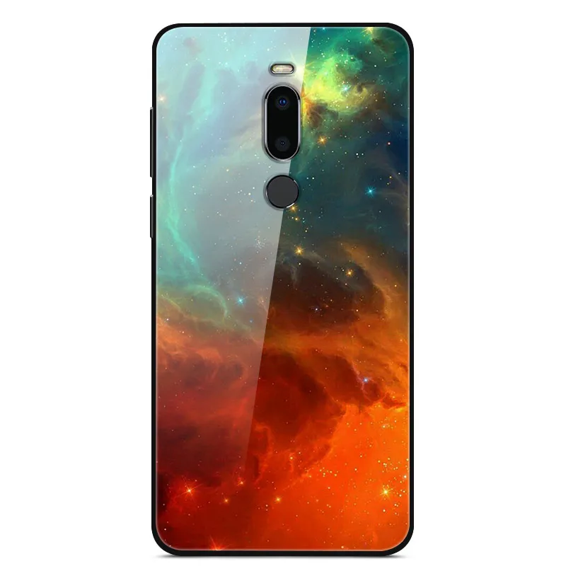 Чехол для Meizu M8, закаленное стекло, жесткая задняя крышка для Meizu M8 M 8, мягкий чехол для телефона, бампер для MeizuM8, защитный чехол 5,7 дюйма