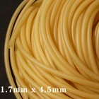 ID 1,7 мм x 4,5 мм OD латекса резиновые шланги гибкая труба из ПВХ с высокой степенью эластичности эластичные хирургические медицинские трубка Мягкая Рогатка