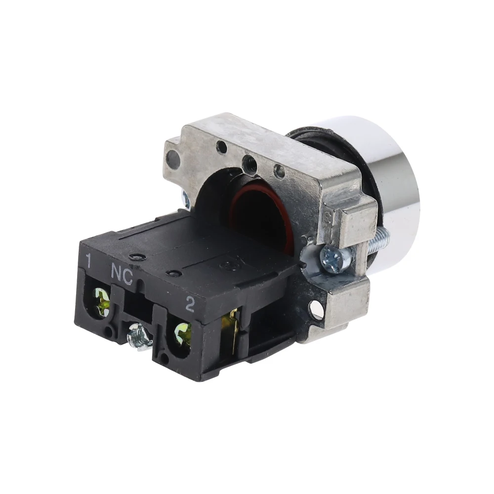 5 шт. 22 мм Красный Мгновенный кнопочный переключатель Φ 1NC|switch switch|switch 22mmswitch 5pcs |