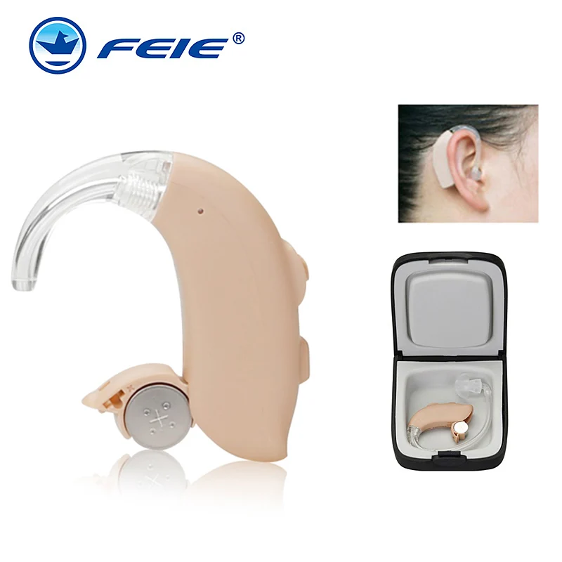 Цифровой слуховой аппарат за ухом регулируемое слуховое устройство усилитель