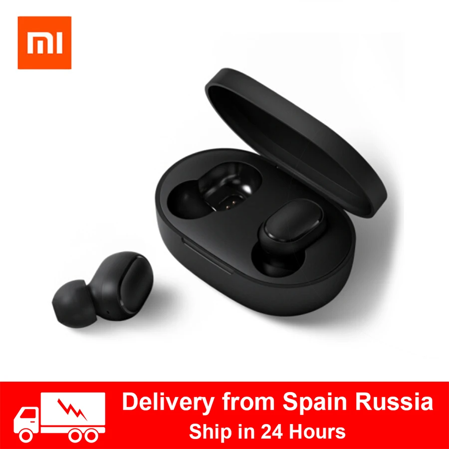 Беспроводные наушники Xiaomi Redmi Airdots Bluetooth BT 5.0 с микрофоном системой голосовой