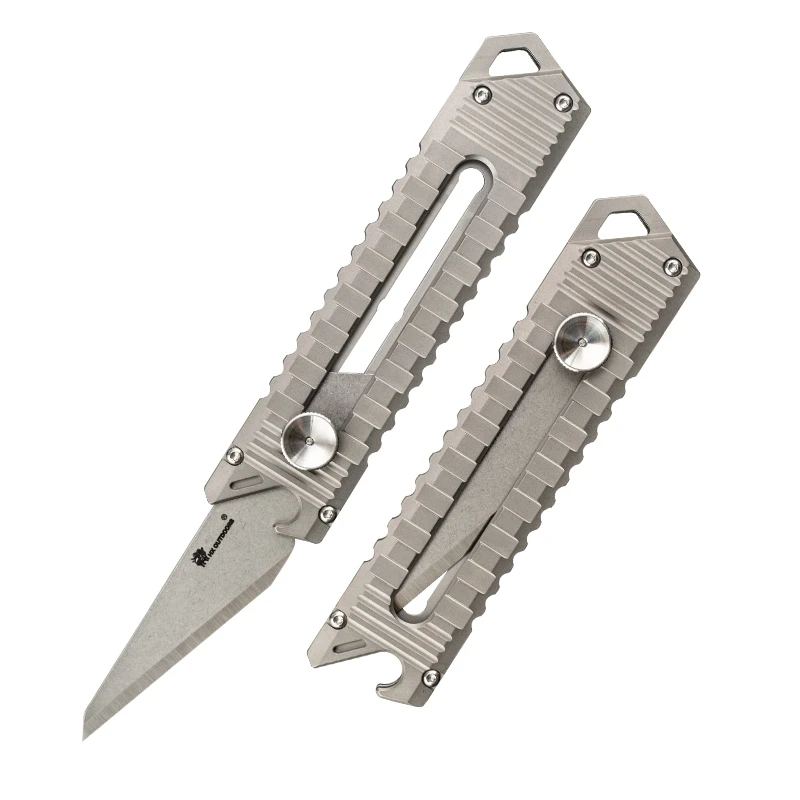 

Titanium Alloy Knife Multi-function Combination Tool Portable EDC Utility Knife Demolition Express Paper Cutter the box cutter