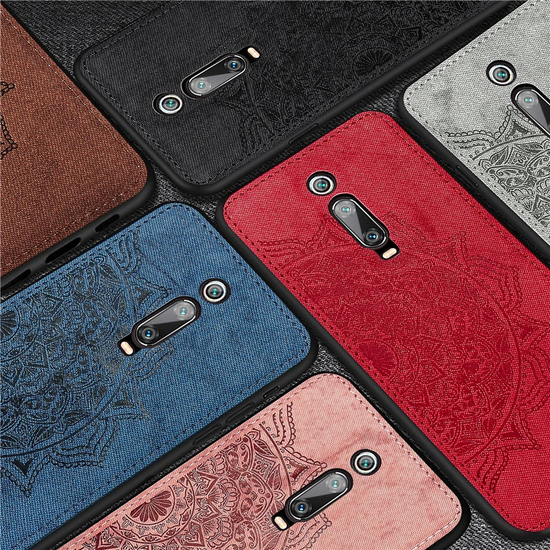 3D Цветочный тканевый чехол для Xiaomi Mi A2 A3 8 Lite 9T F1 мягкий силиконовый из ТПУ Redmi K20 Go 6A