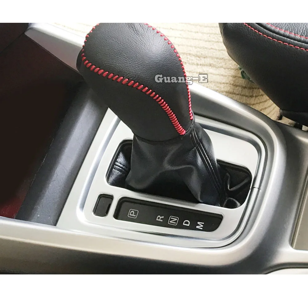 Фото Для Suzuki S-Cross Scross SX4 2014 2015 2016 2017 автомобильные палочки ABS крышка среднего переключения передач лопасти подстаканник рамка лампы Отделка детал... №3