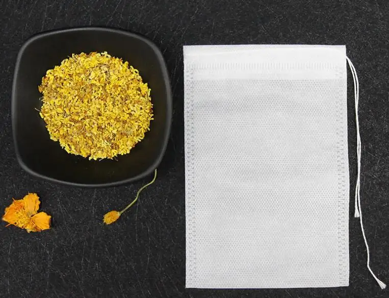 Одноразовые чайные пакетики 100 шт./лот для Пуэра зеленый чайный пакетик заварник