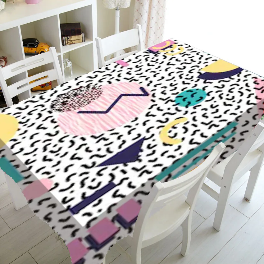 Простой Черный Белый абстрактный геометрический домашний декор в скандинавском