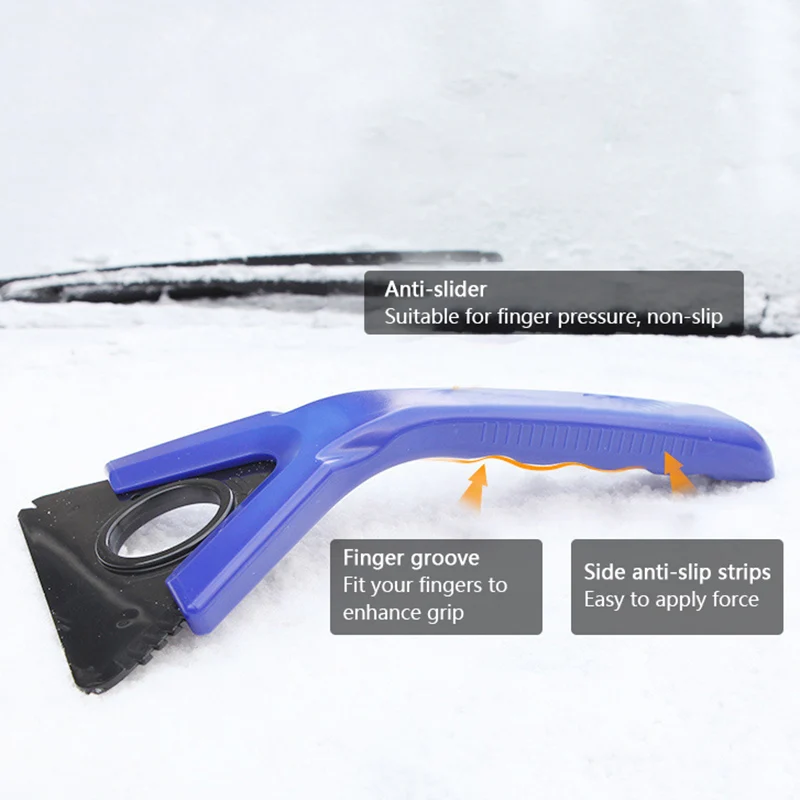 

Multifunction Snow Scraper Car Windshield Ice Snow Shovel Snow Brush Removal Shovel Deicer Spade Deicing Scraping Tool