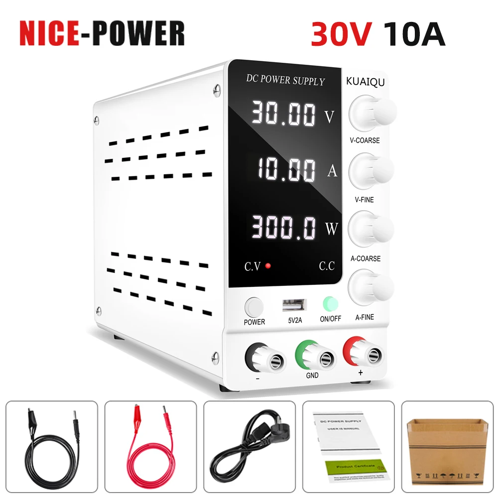 

Switching Laboratory DC Power Supply Adjustable 30V 10A 60V 5A 120V 3A 4 Digits Fine Adjustment Regulated Bench Source SPS-C605