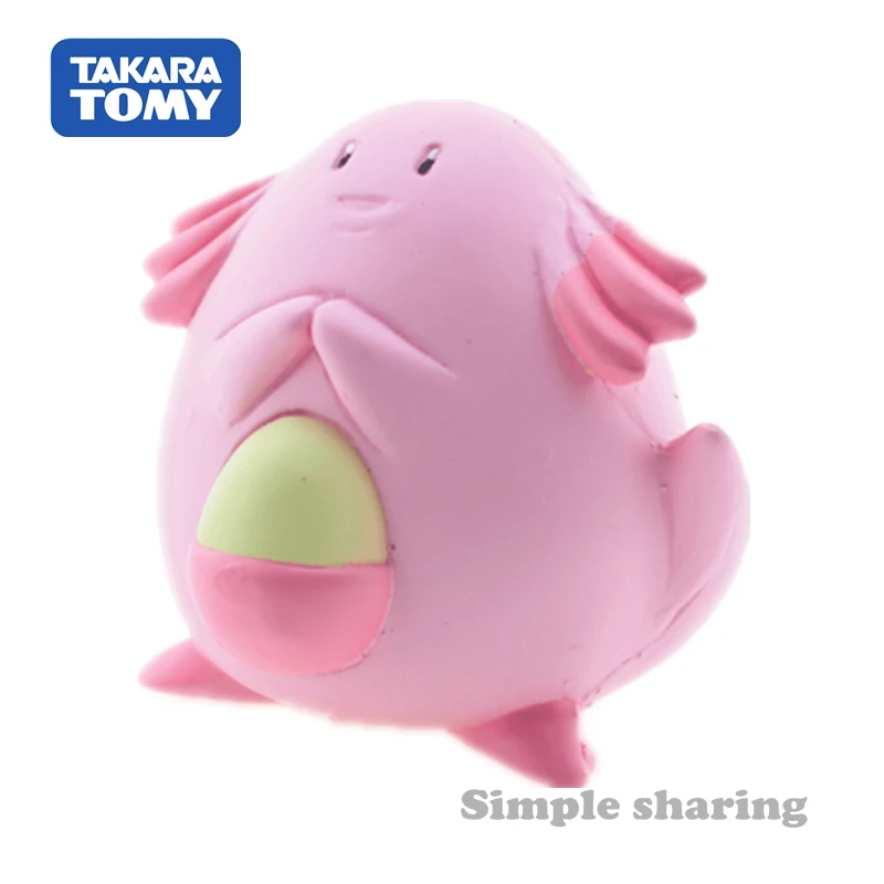 Takara tomy tomica moncolle ex pokemon figures chansey hot pop Детские литые игрушки миниатюрные куклы