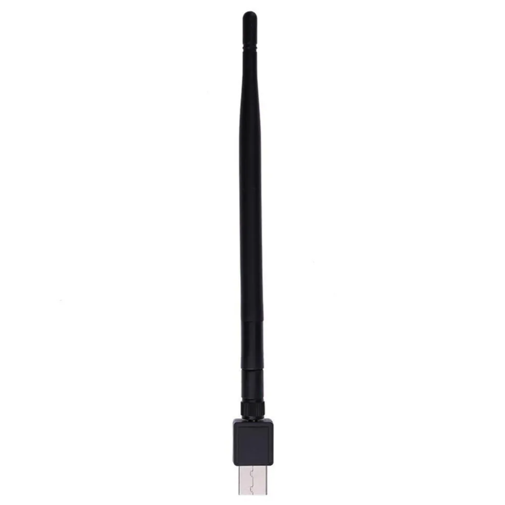 Беспроводной 600 Мбит/с WiFi роутер адаптер USB 2,0 ПК сетевой LAN Карта ключ с антенной wifi адаптер Wi-Fi антенна hackintosh