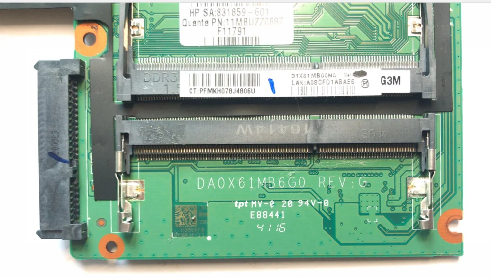 

KEFUGenuine 830935-001 For HP ProBook 430 440 G3 Motherboard i3-6100U 830935-601 DA0X61MB6G0 100% Tested Good