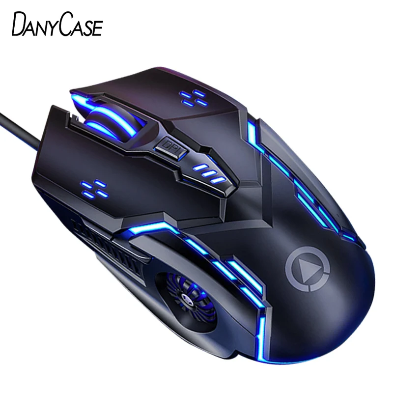 

G5 Ergonomic Wired Mechanical Mouse Gamer 6 Button 3200 DPI Optical Sensor USB Computer Silent RGB Mause For PC Laptop Gaming